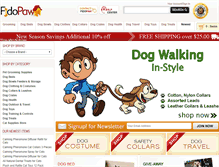 Tablet Screenshot of fidopaw.com